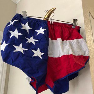 American Flag Athletic Running shorts